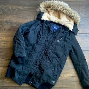 American Eagle Outfitters Cotton Puffer Jacket